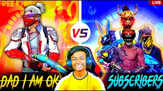 🌿FREE FIRE LIVE🌿 PLAYING 1 VS 6 KHATARNAK😎CUSTOM ROOM GAME PLAY 🎮🎯 ON LIVE  GARENA FREE FIRE [upl. by Deibel721]