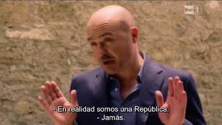 Il commissario Montalbano Escenas graciosas S08 E01  Il campo del vasaio [upl. by Anifesoj]