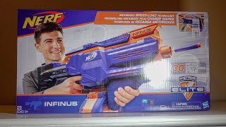 Nerf INFINUS Unboxing and Setup [upl. by Meid445]