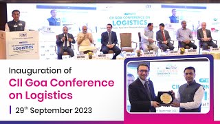 LIVE  Inauguration of CII Goa Conference on Logistics [upl. by Conte]