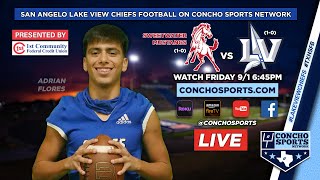 🔴 LIVE  San Angelo Lake View Chiefs vs Sweetwater Mustangs  Football  9123 [upl. by Piotr359]