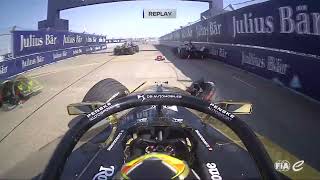 Stoffel Vandoorne Dan Ticktum HARD Crash  2023 Berlin EPrix Round 7 [upl. by Krishna]