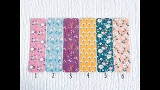 DIY Floral bookmarks  Paper Craft  CreativeFari [upl. by Amir]