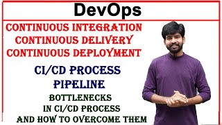 continuous integration continuous delivery continuous deployment cicd process pipeline in devops [upl. by Zosi]