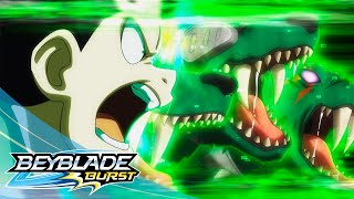 BEYBLADE BURST  Ep45 Spryzen vs Wyvron  Ep46 Battle for the Top Valt vs Xander [upl. by Eldwen]