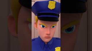 Be careful of strangers  Police Officer Song  Nursery Rhymes amp Kids Songs shorts nurseryrhymes [upl. by Rexfourd]