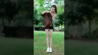 Saltpetre Women Linen Solid Olive Short Sleeve Shirt Brown colourshorts youtubeshorts ZoeStyle1 [upl. by Bondon]