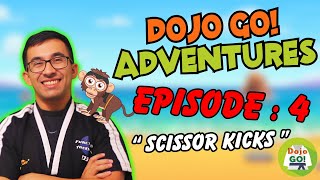 15 Minute Karate Lesson  Dojo Go Adventures Episode 4  Scissor Kicks [upl. by Godfrey210]