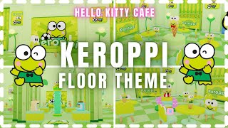 Building KEROPPI FLOOR  Roblox  HELLO KITTY CAFE [upl. by Valorie]