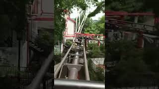 Trailblazer roller coaster at Hersheypark POV [upl. by Nyssa]