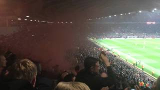 Liverpool fans at Old Trafford  March 2016 [upl. by Poliard482]