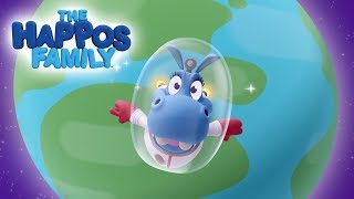 The Moon  Compilation  The Happos Family Cartoon  Full Episode  Cartoon for Kids I Boomerang [upl. by Mandler]