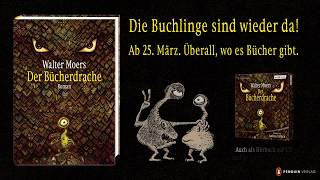 Walter Moers »Der Bücherdrache« – Offizieller Trailer zu Buch und Hörbuch [upl. by Nerrot28]