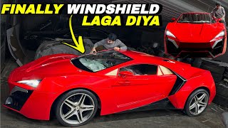 Finally WINDSHIELD amp MIRRORS 😱 Laga Diye Lykan Hypersport Me 🔥 [upl. by Kowtko]