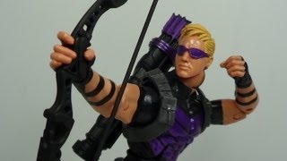 Marvel Legends Modern Hawkeye Rocket Raccoon Wave Figure Review [upl. by Batsheva143]