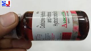 Alocet xl syrup  Cetrizine hydrochloride amp Ambroxol Hydrochloride Syrup  use Dosage review Hindi [upl. by Odnala]