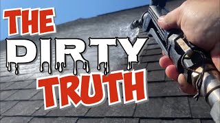 The Truth About Roof Cleaning and Roof Algae  Soft Washing  Roof Washing [upl. by Kindig]