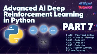 Advanced AI Deep Reinforcement Learning In Python Part 7 A3C [upl. by Ecinom]