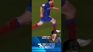 Lionel Messi Sprinting Mechanics That Translate Directly To Soccer Performance sprintmechanics [upl. by Choo878]