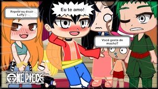 Luffy Dizendo EU TE AMO Por 24 horas  One Piece  No Gacha Club [upl. by Iinden]