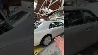 ПОКРАСКА КРЫШИ НА НОВОМ ROLLS ROYCE PHANTOM ЗА 1🍋  shorts rollsroyce new losangeles usa [upl. by Etam]