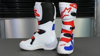 Alpinestars Youth Tech 6S Boots  Motorcycle Superstore [upl. by Joon]