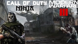 CALL OF DUTY MW3 NINJA MONTAGE 1 [upl. by Ilesara]