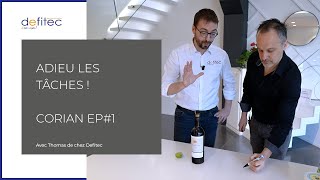 Tout savoir sur le Corian 1  Comment enlever des tâches sur du Corian [upl. by Arturo168]