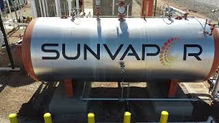 Sunvapor Solar Steam amp Energy Storage Brawley CA [upl. by Nodnol482]