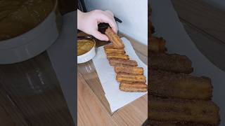 Churros Caseiro  Receita ASMR Churros [upl. by Ymmit]