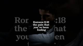 Always Remember This Powerful Bible Verse During Hard Times  Romans 818 bible jesus shorts [upl. by Michael419]