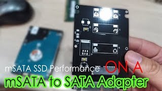 mSATA to SATA Adapter [upl. by Normy]