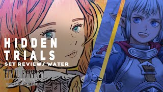 Final Fantasy TCG Hidden Trials  Set Review Water [upl. by Skrap]