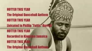 Hotter This Year Hot Steppa by iNi Kamoze on Lyrical Gangsta [upl. by Aifoz]