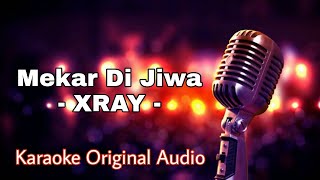 Mekar Di Jiwa  XRAY Karaoke Original Audio [upl. by Gilleod924]