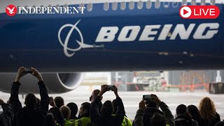 Live Boeing workers vote on whether to strike and shut down aircraft production [upl. by Jahdiel]