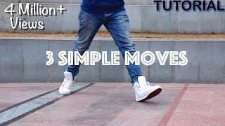 3 Simple Dance Moves For Beginners Footwork Tutorial  Part  1 [upl. by Lashoh]