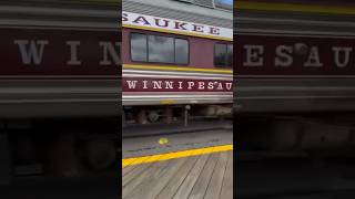 All aboard Winnipesaukee Scenic Railroad [upl. by Boser]