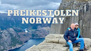 OUR JOURNEY TO PREIKESTOLEN NORWAY 🇳🇴 BREATHTAKING VIEW ON TOP🇳🇴🏔️ [upl. by Gagliano]