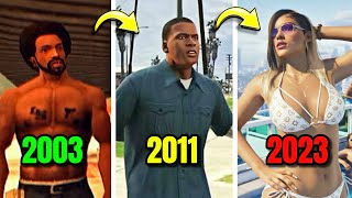 La EVOLUCIÓN De Los TRAILERS de GTA [upl. by Ttekcirc]