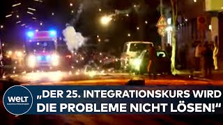 SILVESTERATTACKEN quotDer 25 Integrationskurs bei Intensivstraftätern wird die Probleme nicht lösenquot [upl. by Munniks]