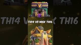 Th14 vs MAX Th16 shorts shortsfeed clashofclans [upl. by Nrek761]