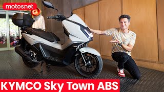 🛵 KYMCO Sky Town 125 ABS 2025  Nuevo quotrivalquot de los PCX y NMAX  Presentación estática  motosnet [upl. by Kathi284]