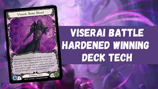 VISERAI BATTLE HARDENED WINNING DECK TECH 🥯 Viserai CC Deck Tech 🥯 Flesh and Blood FAB TCG [upl. by Ettenom]