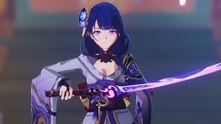 Genshin Impact MMD4K60FPSRaidenTokio Funka · Full Ver [upl. by Ransome]