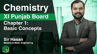 Mass Spectrometry and Average Atomic Masses  Basic Concepts  Punjab Board  Chapter 1 Sir Hasan [upl. by Skell992]