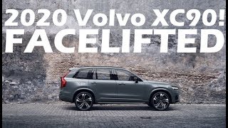 2020 Volvo XC90 Facelift Revealed [upl. by Brita]