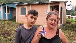 Irma Castellanos recibe su casa nueva en Las Minas Progreso Yoro [upl. by Marianna]