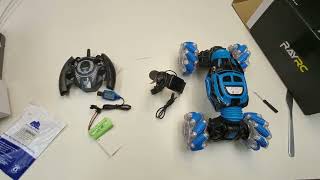 DoDoeleph Remote Control Car 4WD Gesture Sensing RC Stunt Car Toys Review [upl. by Introk948]