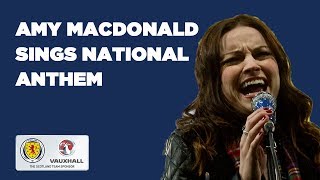 Amy MacDonald  The Scottish National Anthem [upl. by Eimrej]